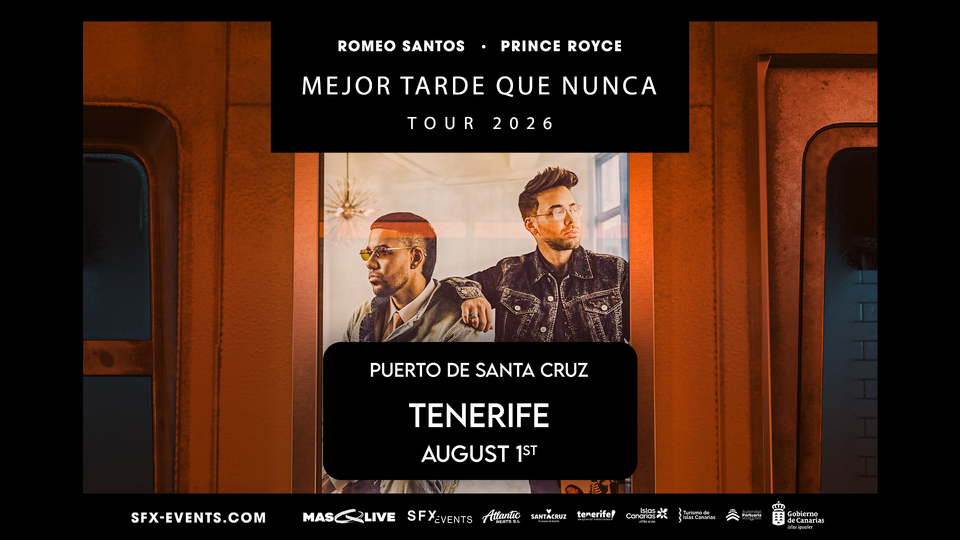 Romeo Santos & Prince Royce Tenerife